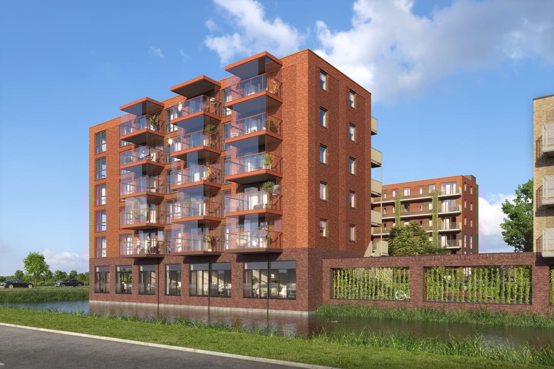 Foto 2 van Entrada 3-kamer appartement type Ds (Bouwnr. 38)