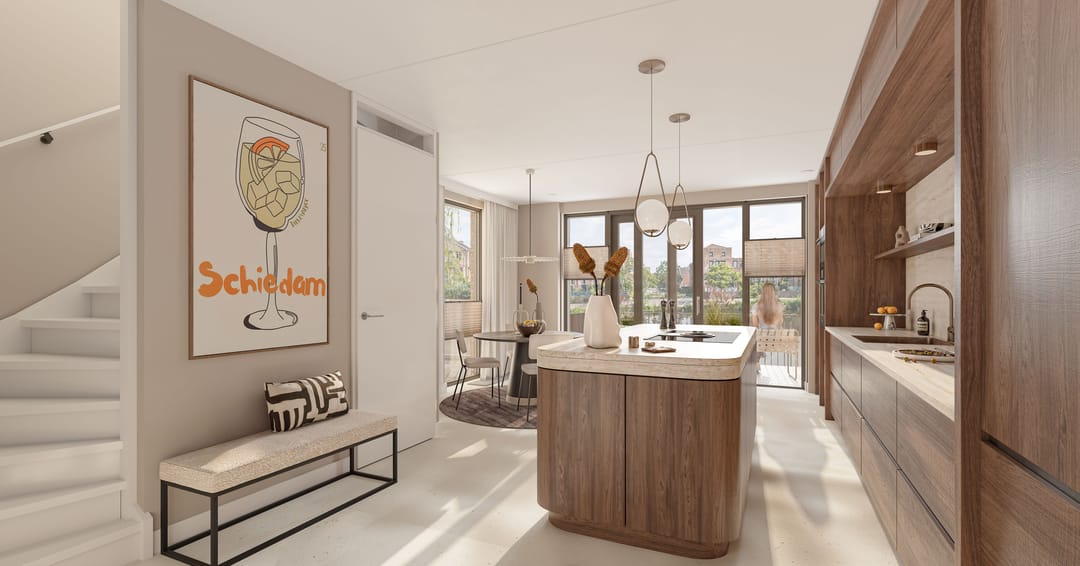 Foto 2 van KADEWONING 4-laags (Bouwnr. 6)