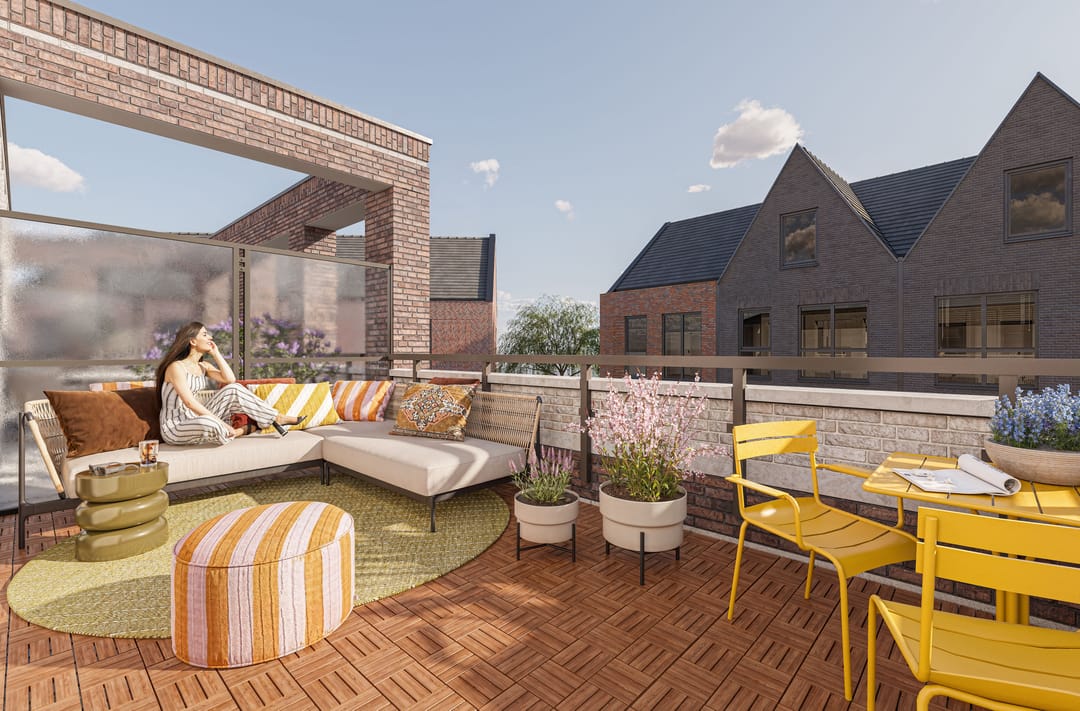 Foto 2 van STADSWONING 3-laags (Bouwnr. 18)