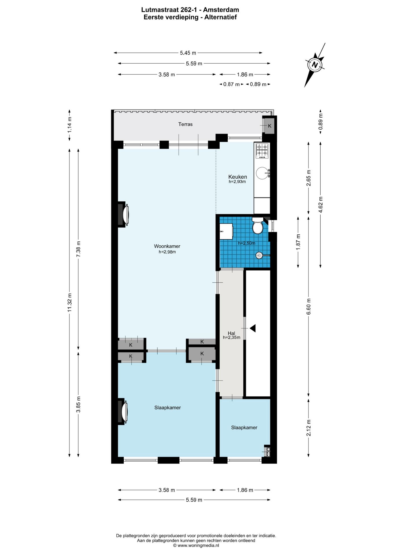 Foto 30 van Lutmastraat 262-1