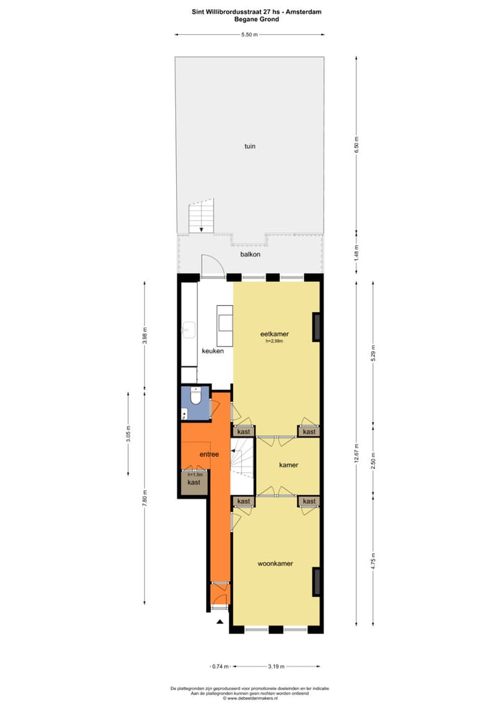 Foto 37 van Sint Willibrordusstraat 27-H