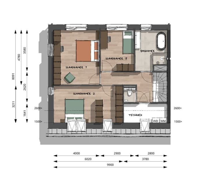 Foto 5 van De Schuurwoning (Bouwnr. 4)