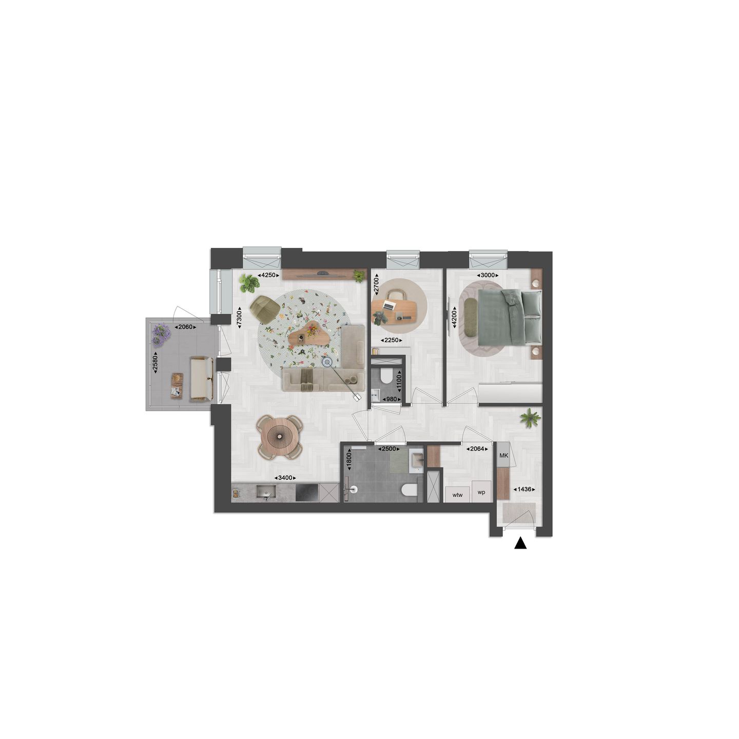 Foto 4 van Koestraat (Bouwnr. 12)