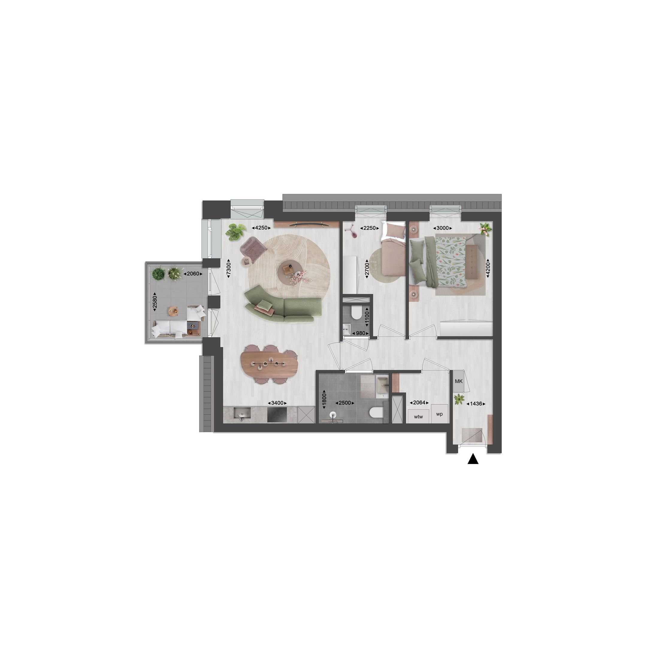 Foto 6 van Koestraat (Bouwnr. 12)