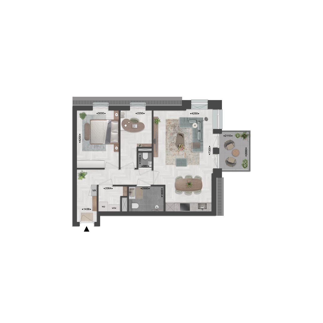 Foto 7 van Koestraat (Bouwnr. 12)