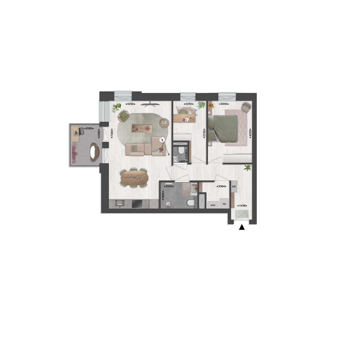 Foto 5 van Koestraat (Bouwnr. 21)