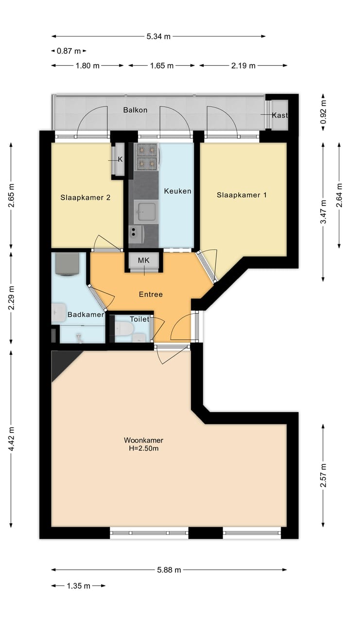 Foto 27 van Doggersbankstraat 22-3