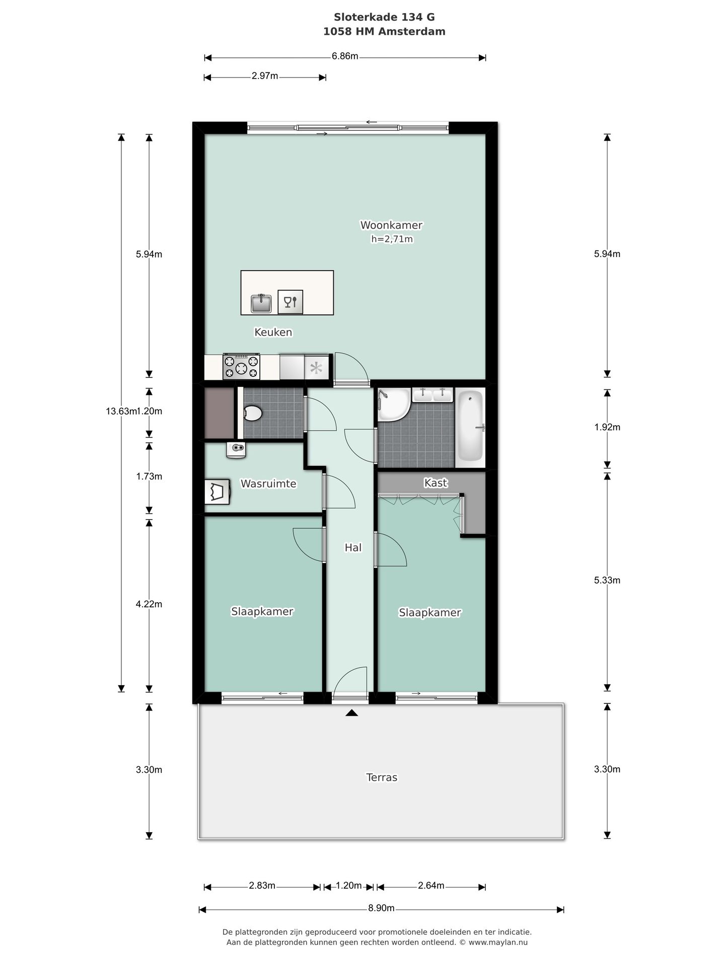 Foto 19 van Sloterkade 134-G