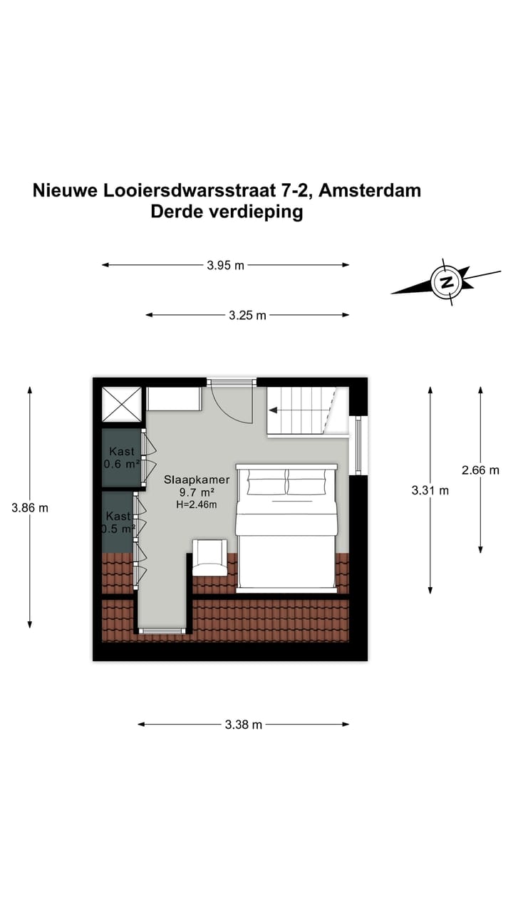 Photo 26 of Nieuwe Looiersdwarsstraat 7-2