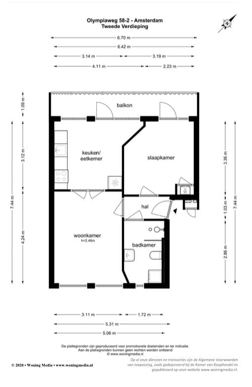 Foto 26 van Olympiaweg 58-2