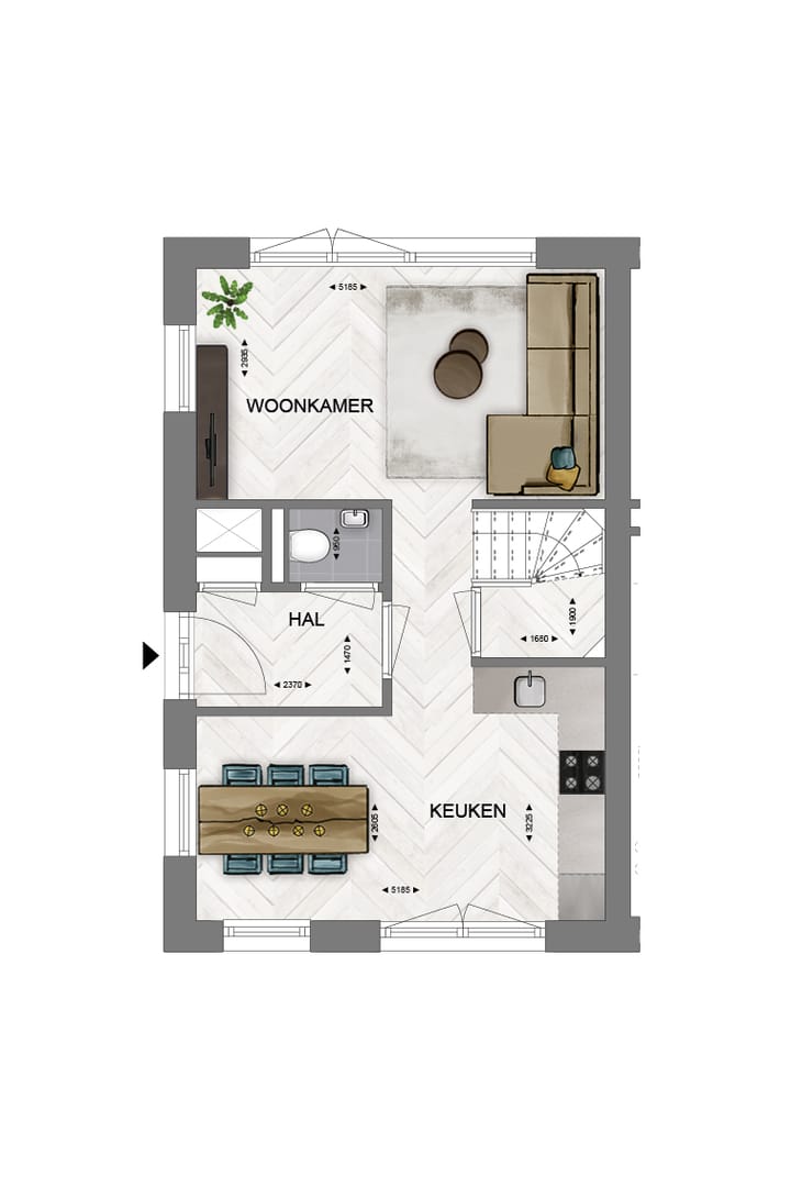 Foto 5 van Hoekwoning (Bouwnr. 3.43)