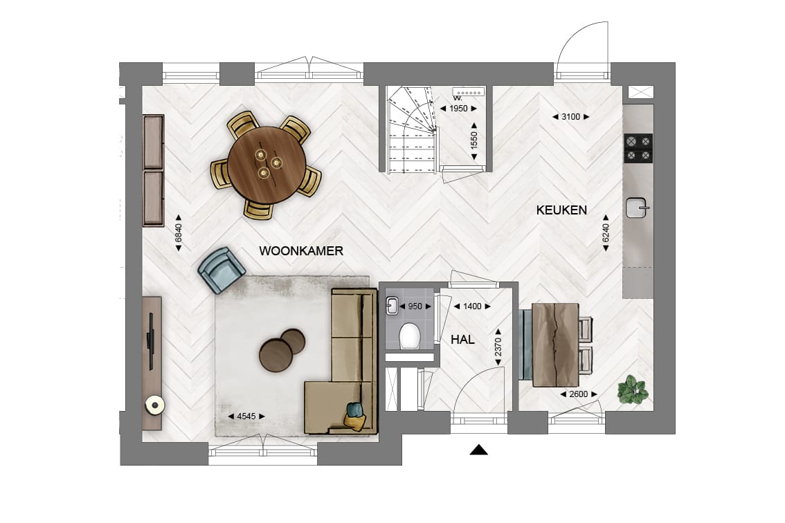 Foto 5 van Tweekapper breed (Bouwnr. 3.47)