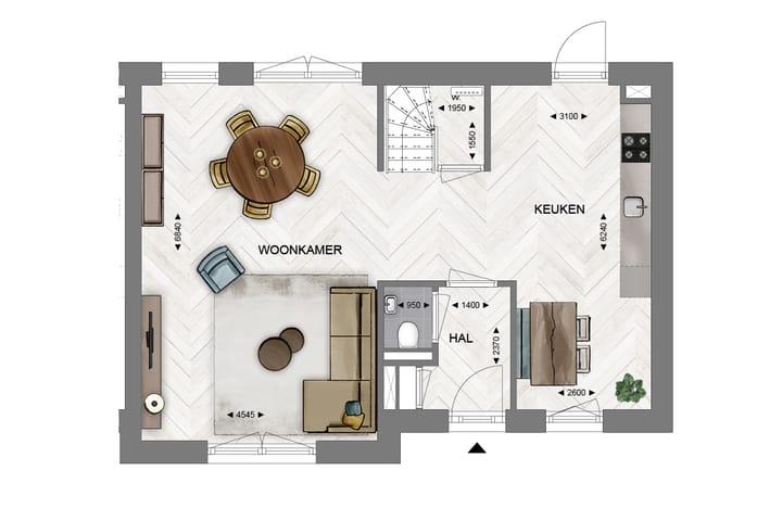 Foto 5 van Tweekapper breed (Bouwnr. 3.47)