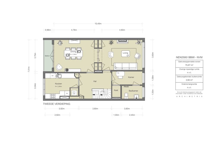 Foto 34 van Michelangelostraat 13-2