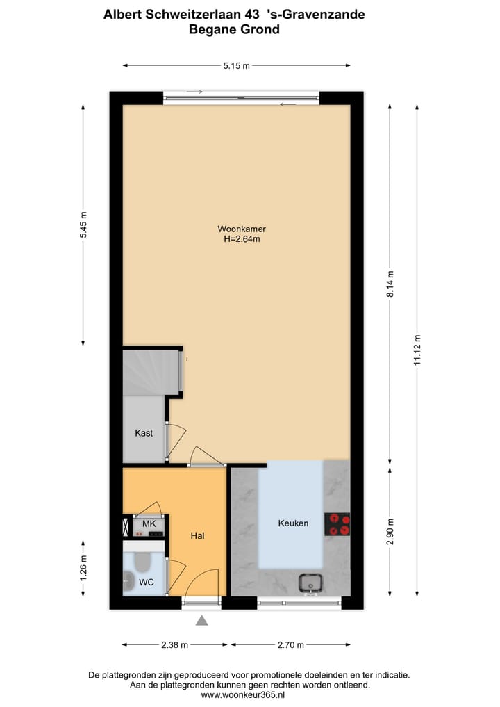 Foto 39 van Albert Schweitzerlaan 43