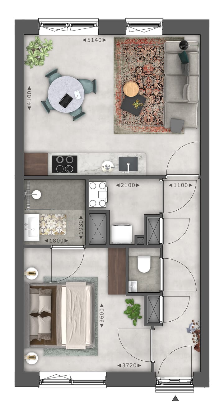 Image of De Olm 2 Upstairs apartment