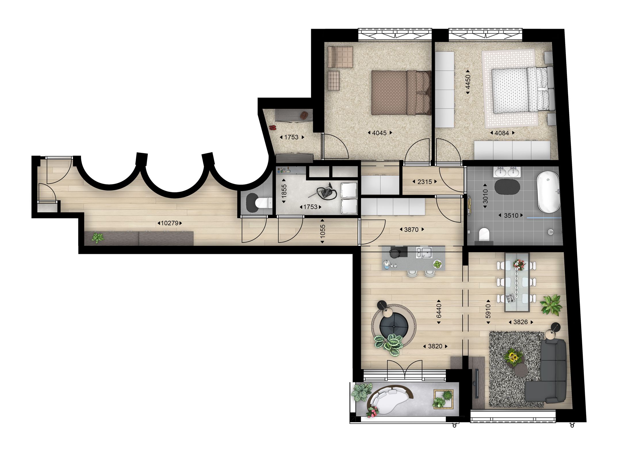 Foto 3 van Joie de Vivre | appartement | Bonifatius (Bouwnr. 17)