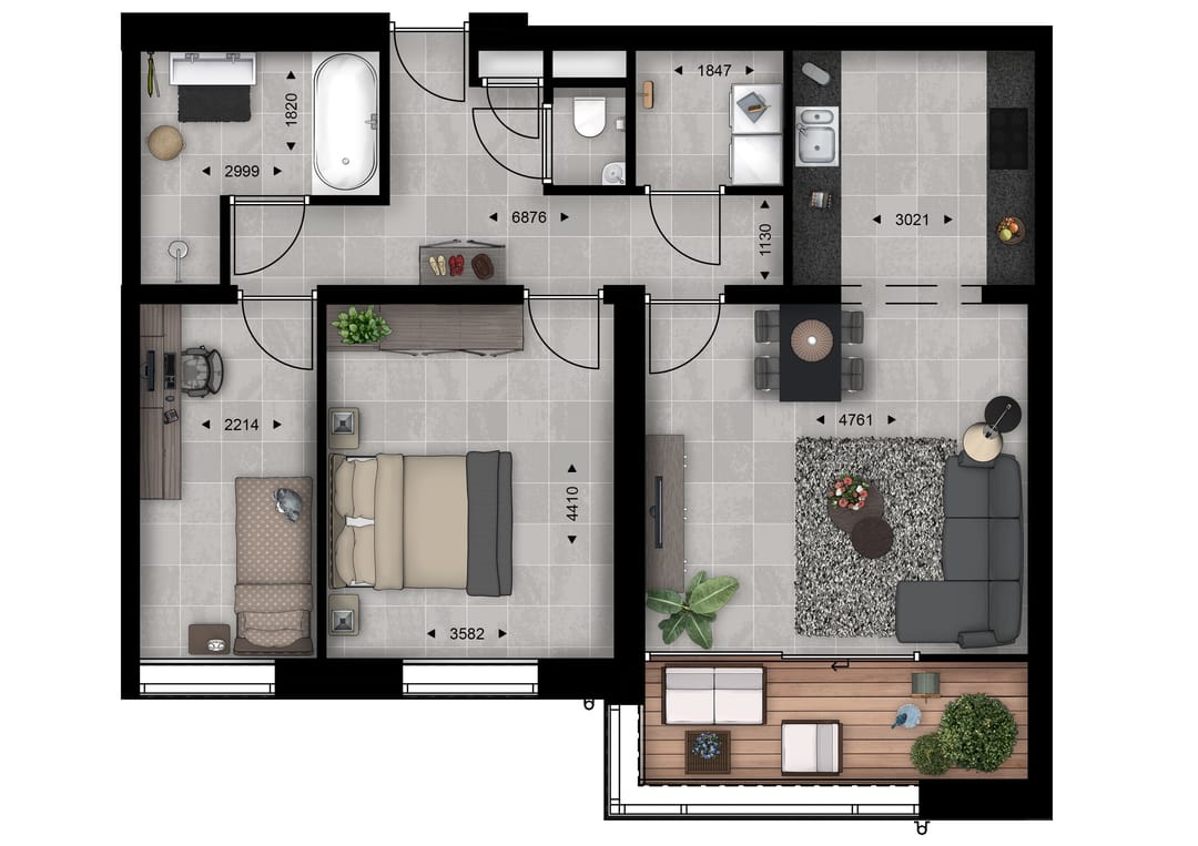 Foto 2 van Joie de Vivre | appartement | Julius (Bouwnr. 05)