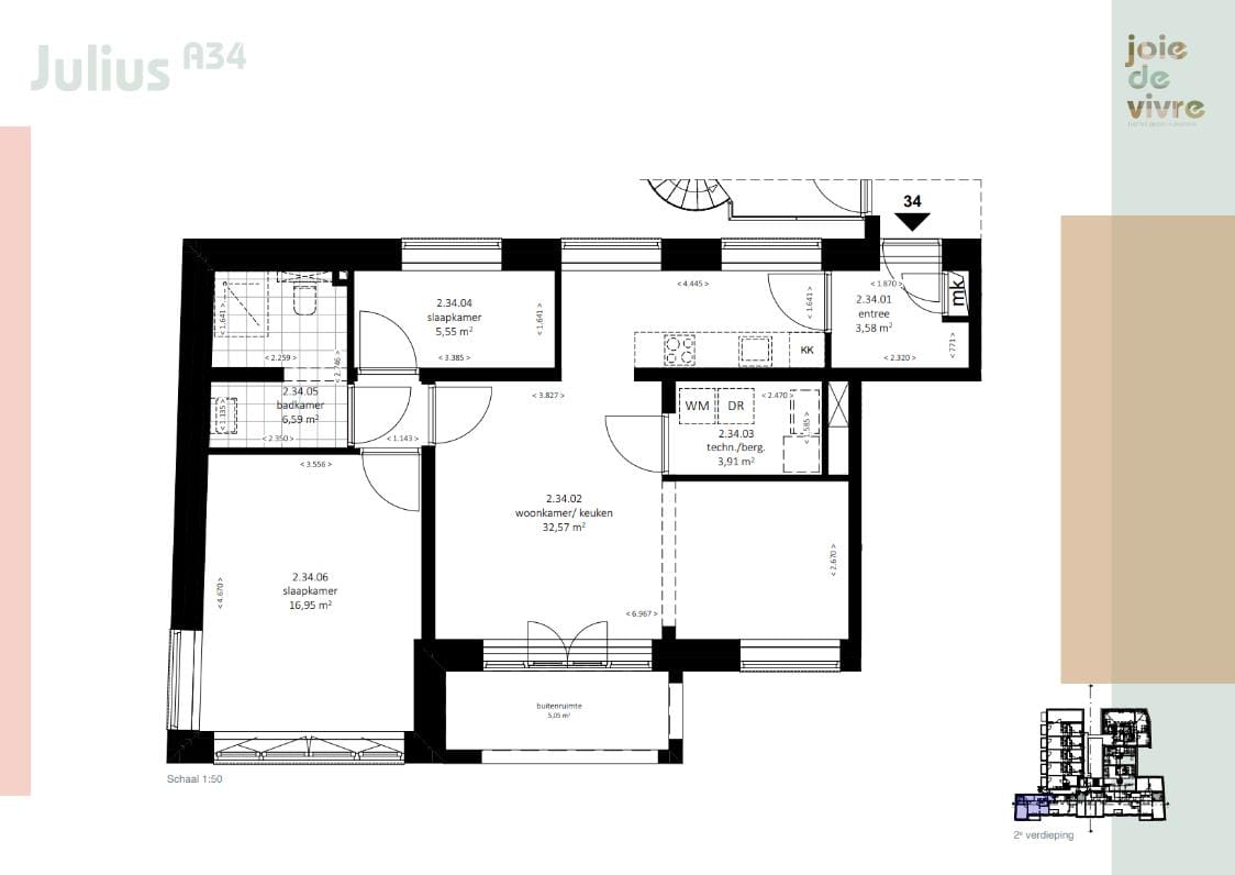 Foto 3 van Joie de Vivre | appartement | Julius (Bouwnr. 34)