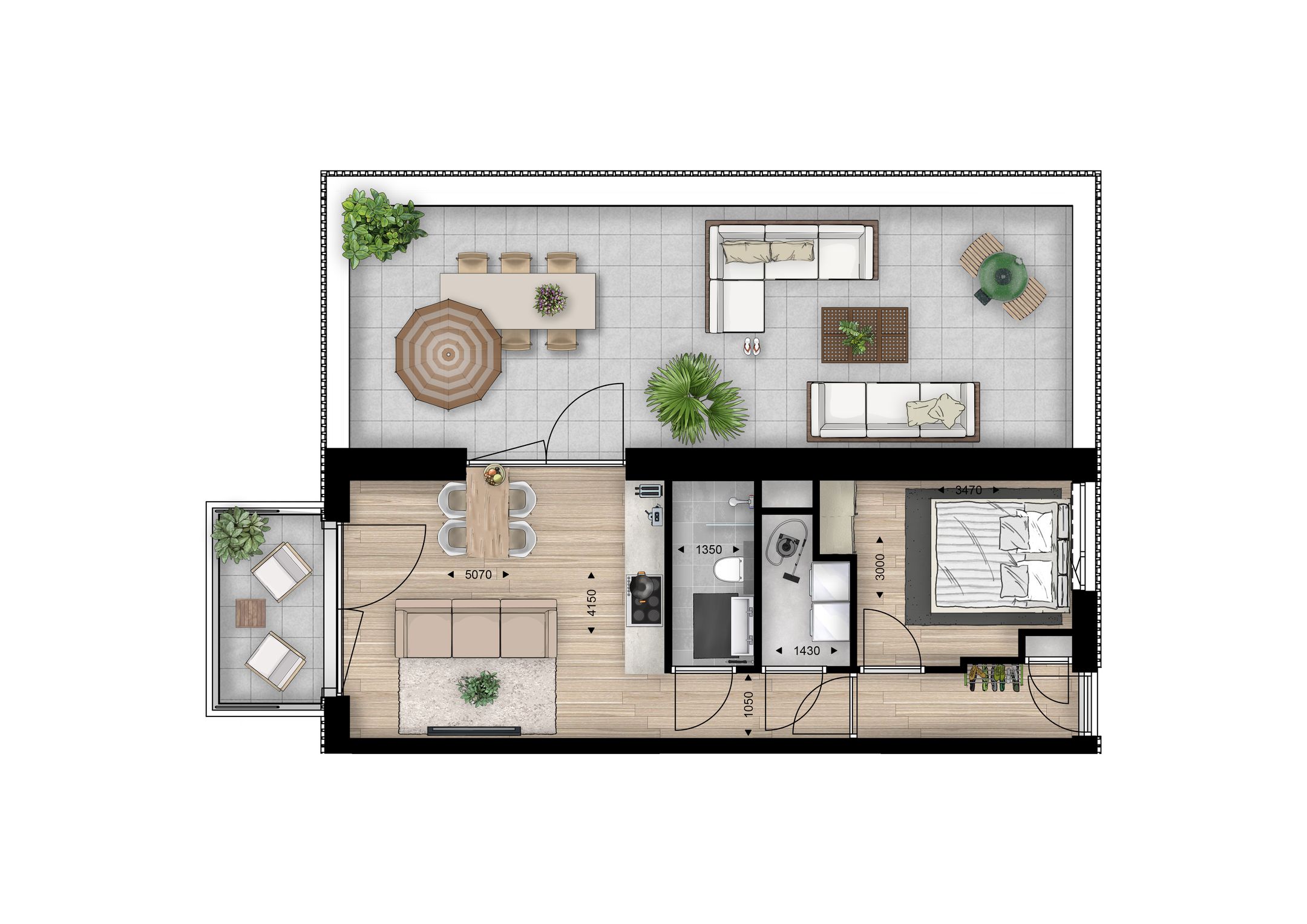 Foto 3 van Joie de Vivre | appartement | Marcus (Bouwnr. 40)