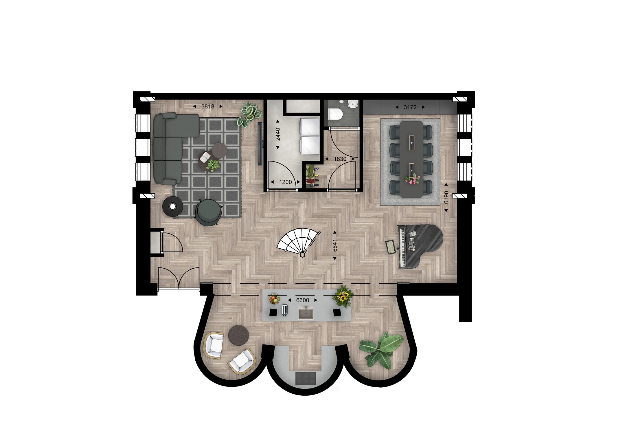 Foto 3 van Joie de Vivre | appartement | Paulus (Bouwnr. 21)