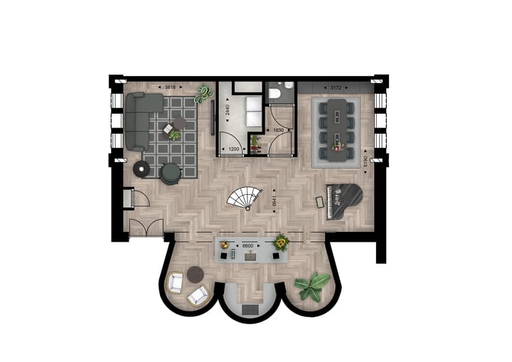 Foto 3 van Joie de Vivre | appartement | Paulus (Bouwnr. 21)