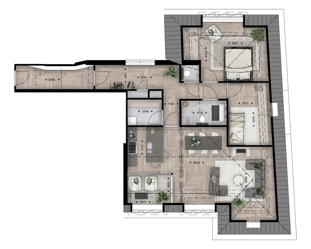 Foto 2 van Joie de Vivre | appartement | Petrus (Bouwnr. 41)