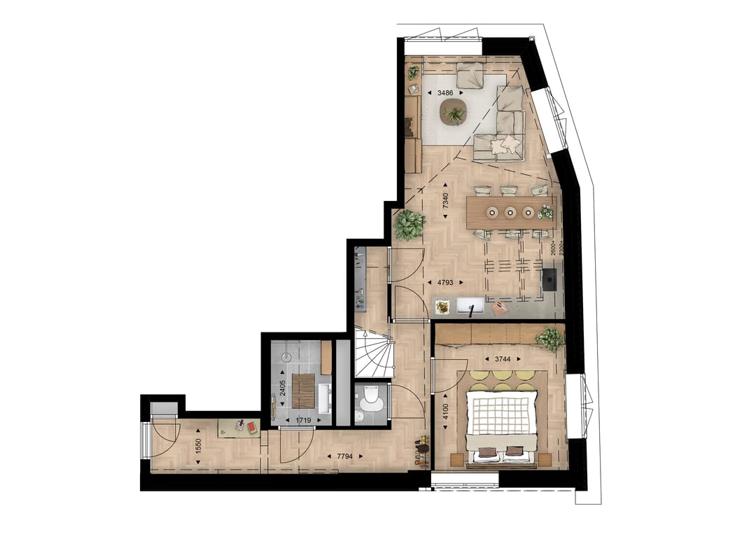 Foto 2 van Joie de Vivre | appartement | Sergius (Bouwnr. 36)