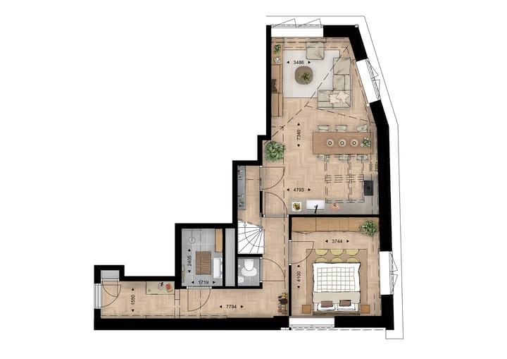 Foto 2 van Joie de Vivre | appartement | Sergius (Bouwnr. 36)