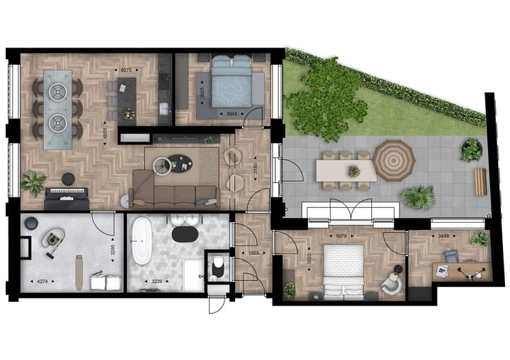 Foto 2 van Joie de Vivre | appartement | Vigilius (Bouwnr. 04)