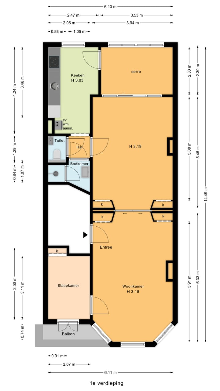 Foto 43 van Laan van Meerdervoort 297-A