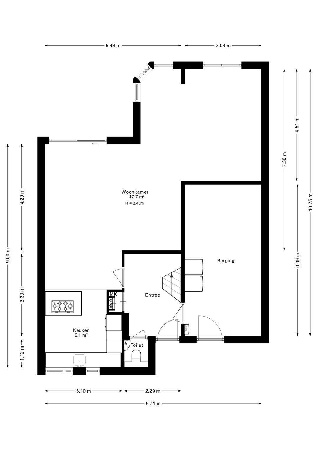 Foto 37 van Mevr.Mr. L. Ribbius Peletierstraat 26