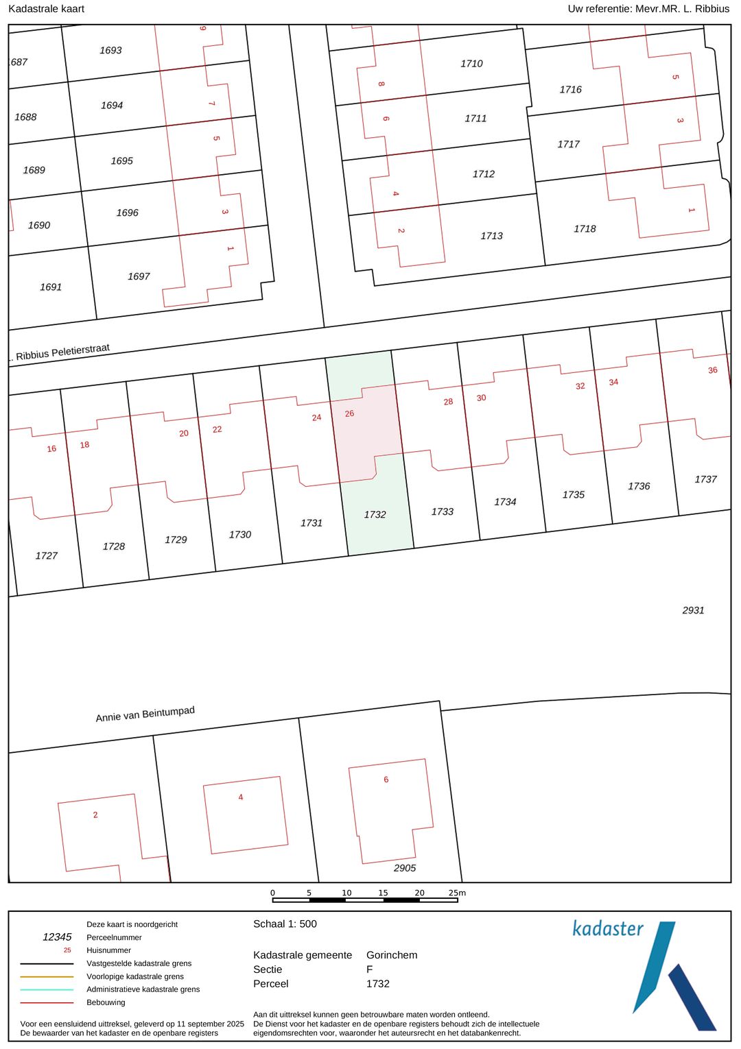 Foto 43 van Mevr.Mr. L. Ribbius Peletierstraat 26
