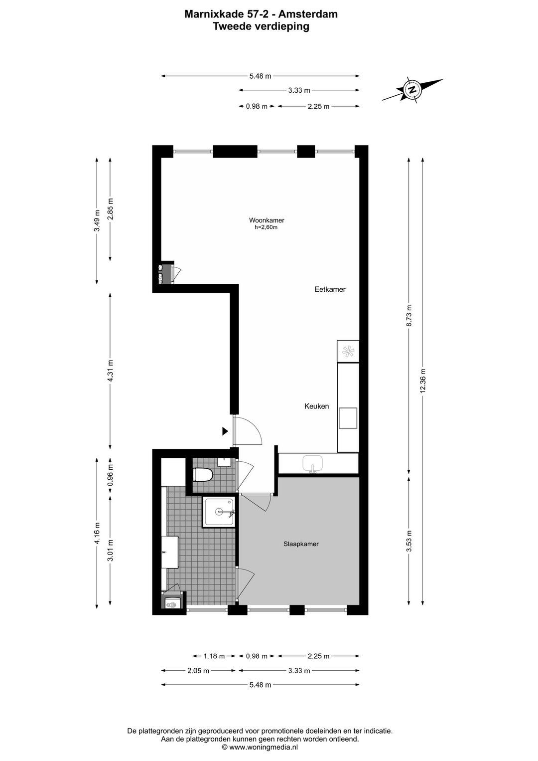 Foto 31 van Marnixkade 57-2