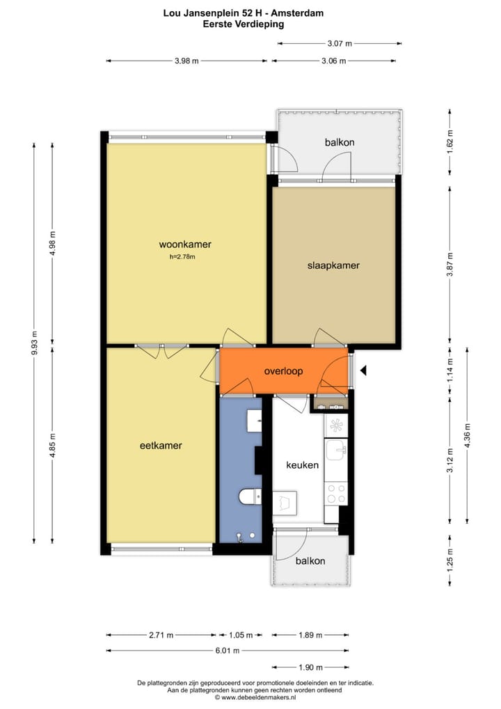 Foto 35 van Lou Jansenplein 52-H