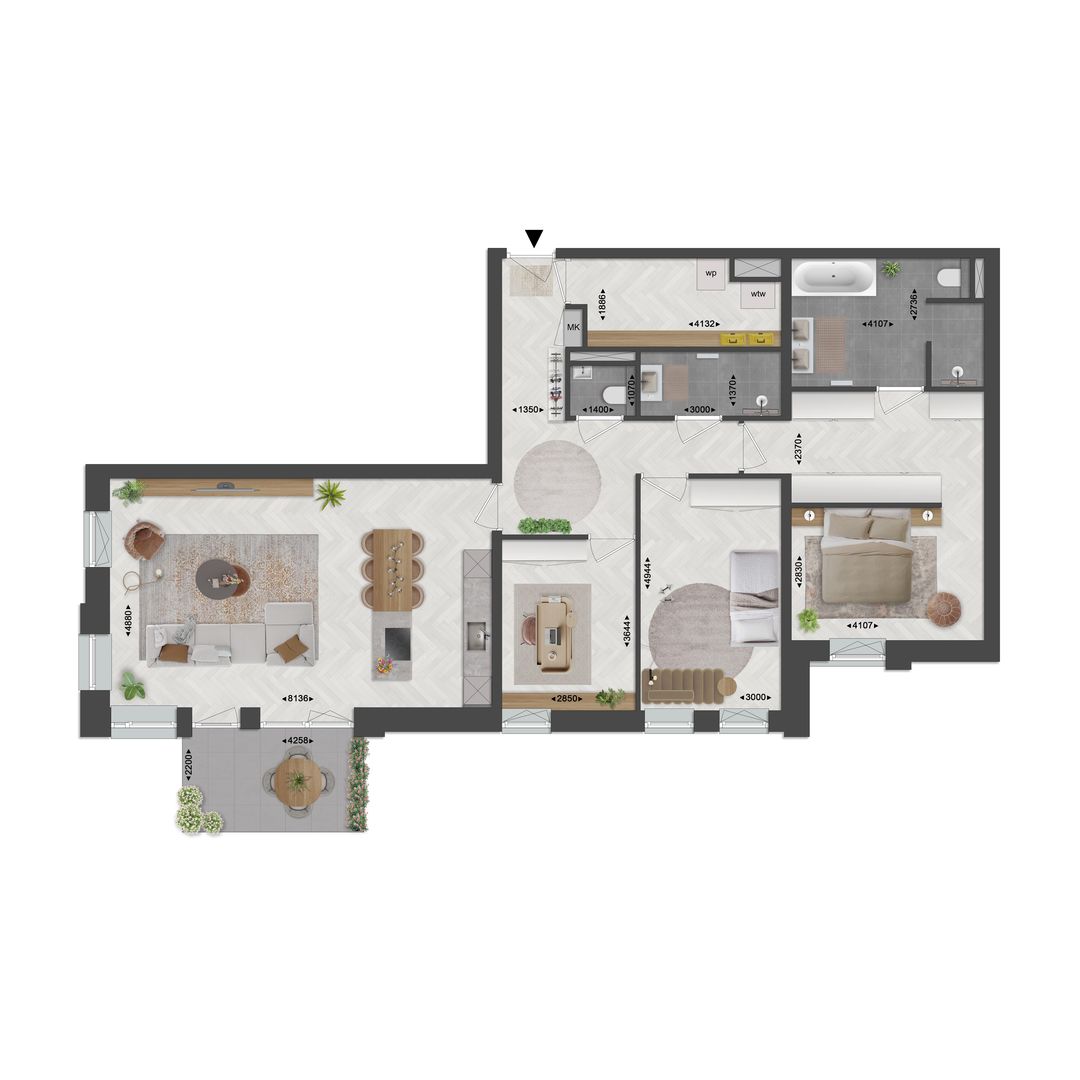 Foto 7 van Koestraat (Bouwnr. 1)