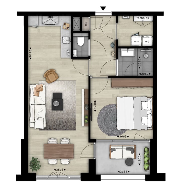 Photo 2 of Walserijstraat 18