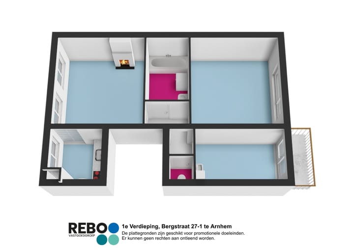 Foto 9 van Bergstraat 27-1