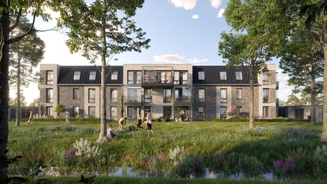 Foto van Lang Leve Loverbosch 4-kamerappartement type D Penthouse