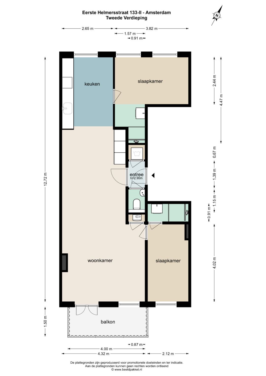 Foto 39 van Eerste Helmersstraat 133-2