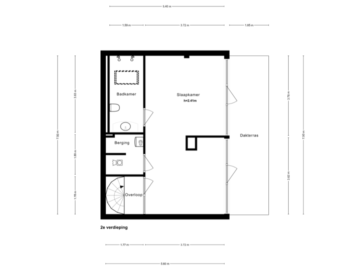 2e verdieping