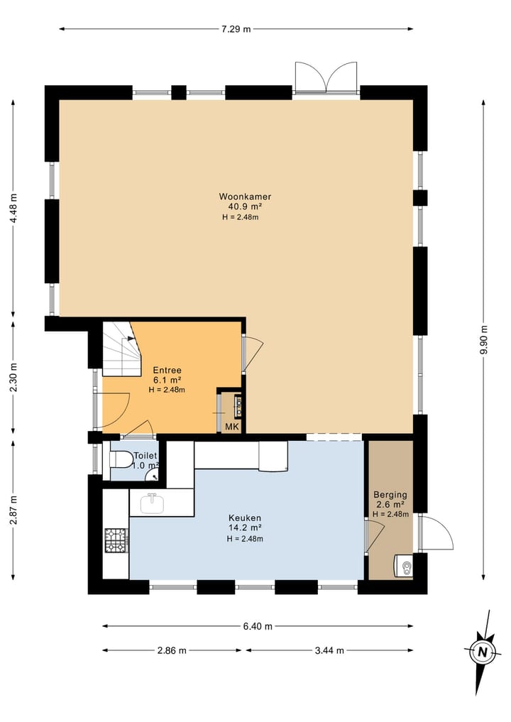 Foto 12 van Kooistukken 58