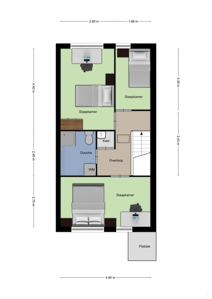 Foto 39 van Van Zalingenstraat 24