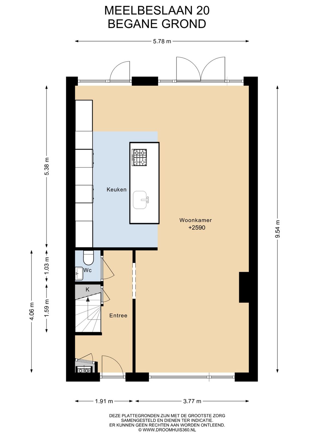 Foto 13 van Meelbeslaan 20