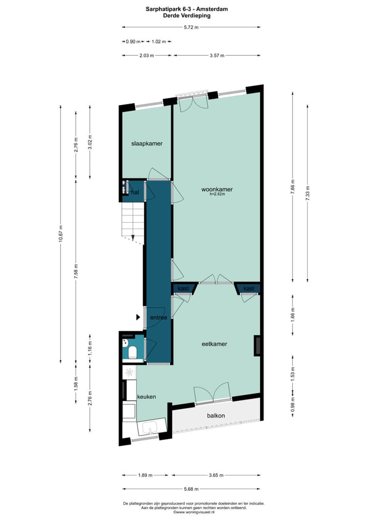 Foto 30 van Sarphatipark 6-3