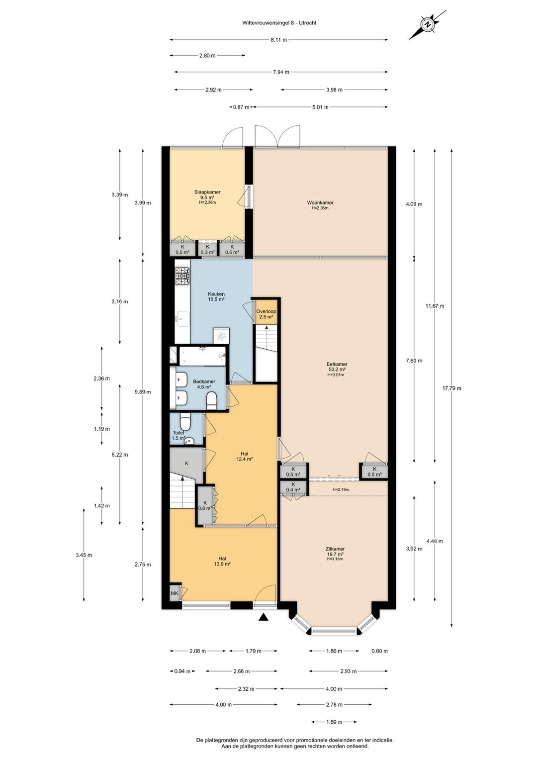 Foto 47 van Wittevrouwensingel 8