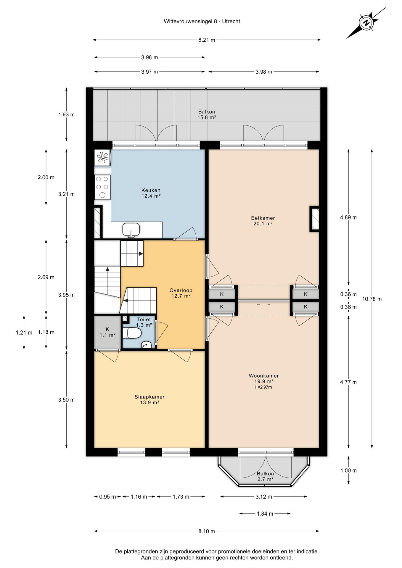 Foto 48 van Wittevrouwensingel 8