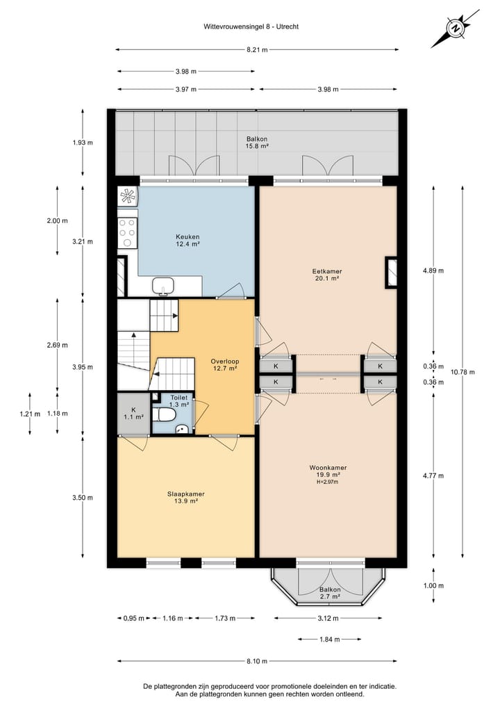Foto 38 van Wittevrouwensingel 8