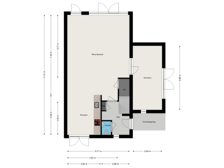 Begane grond (kantoor)