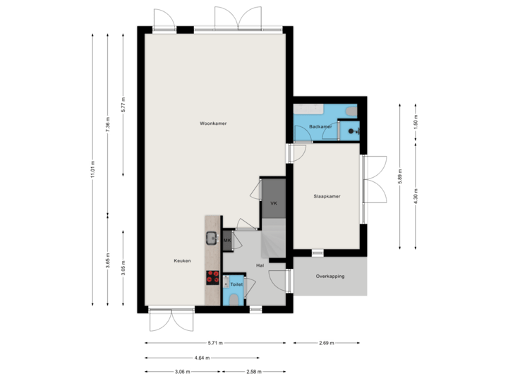 Begane grond (slaapkamer)